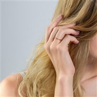 Anello Ania Haie Donna Modern Minimalism in Argento R002-03G-52-12 - R002-03G-52-12